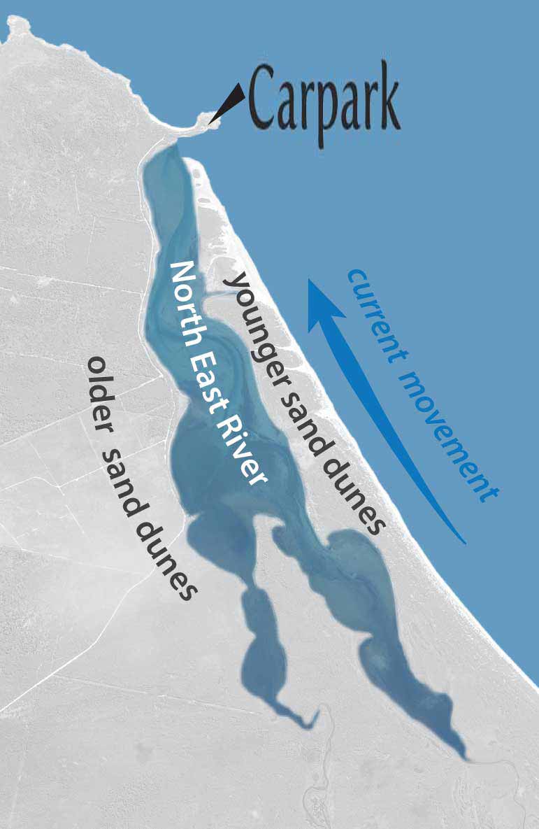 north east inlet map